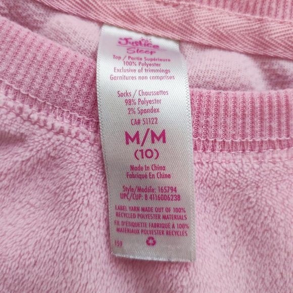 Justice puppy design long sleeve sweatshirt girl size M [10] - Picture 4 of 4